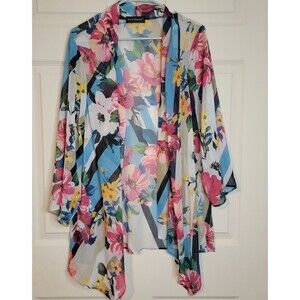 Travel Elements Sheer Floral Jacket/Kimono